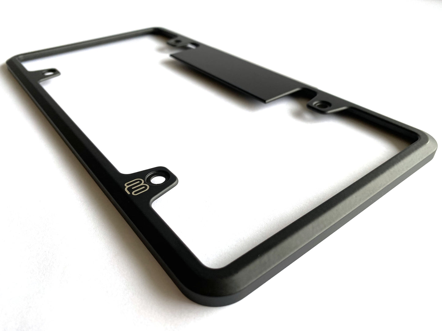 Tesla Model Y / Model 3 BC HOV License Plate Frame - Black (Matte or Gloss)