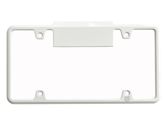Tesla Model Y / Model 3 BC HOV License Plate Frame - White (Matte or Gloss)